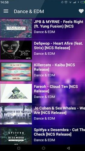 Descargar gratis NCS music para Android. Programas para teléfonos y tabletas.