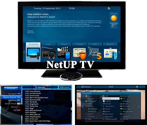 Télécharger gratuitement NetUP TV pour Android. Application sur les portables et les tablettes.