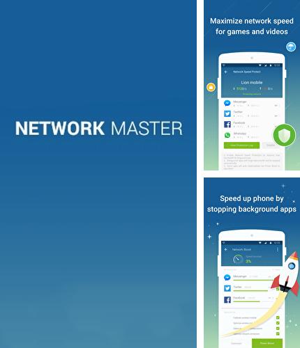 Laden Sie kostenlos Netzwerk Meister: Speed Test für Android Herunter. App für Smartphones und Tablets.