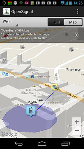 Descargar gratis Open signal para Android. Programas para teléfonos y tabletas.