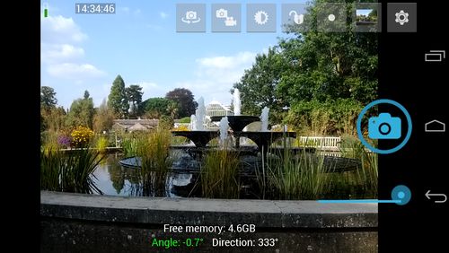 Laden Sie kostenlos Time Spirit: Time lapse camera für Android Herunter. Programme für Smartphones und Tablets.