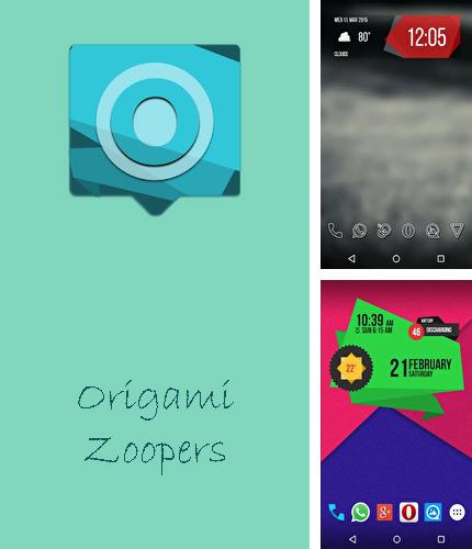 Télécharger gratuitement Origami zoopers pour Android. Application sur les portables et les tablettes.