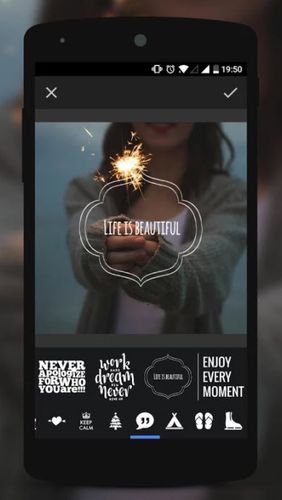Laden Sie kostenlos Photo editor collage maker für Android Herunter. Programme für Smartphones und Tablets.