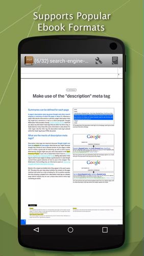 Aplicativo PDF Reader para Android, baixar grátis programas para celulares e tablets.