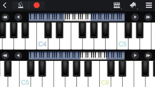 Aplicativo Perfect Piano para Android, baixar grátis programas para celulares e tablets.