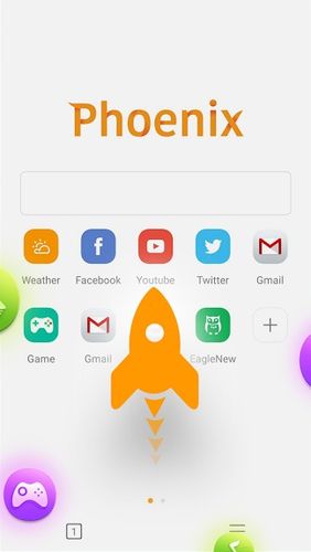 Baixar grátis Phoenix browser - Video download, private & fast para Android. Programas para celulares e tablets.