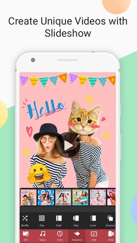 Die App Jellify: Photo Effects für Android, Laden Sie kostenlos Programme für Smartphones und Tablets herunter.