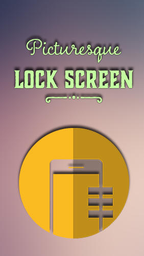 Picturesque lock screen