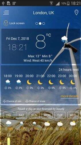 Download Weather forecast for Android for free. Apps for phones and tablets.