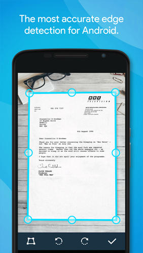 Quick Scanner PDF app for Android, download programs for phones and tablets for free.