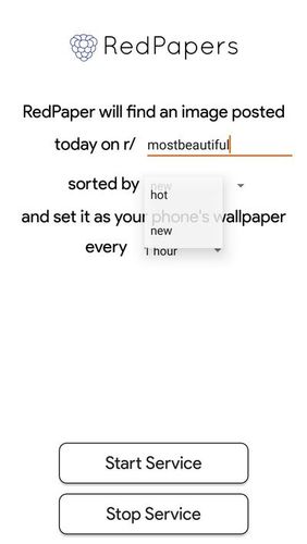 Application RedPapers - Auto wallpapers for reddit pour Android, télécharger gratuitement des programmes pour les tablettes et les portables.