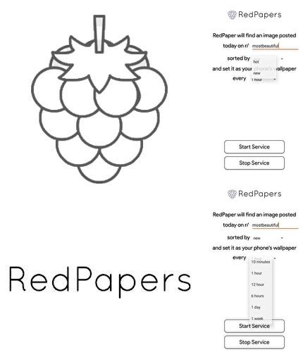 RedPapers - Auto wallpapers for reddit