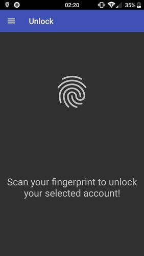 Laden Sie kostenlos Remote fingerprint unlock für Android Herunter. Programme für Smartphones und Tablets.