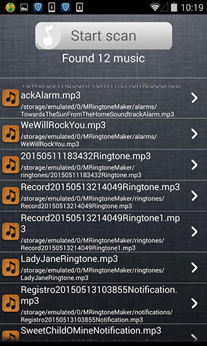 Descargar gratis Ringtone maker mp3 cutter para Android. Programas para teléfonos y tabletas.