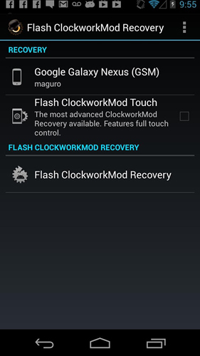 Screenshots des Programms Ipad clock für Android-Smartphones oder Tablets.