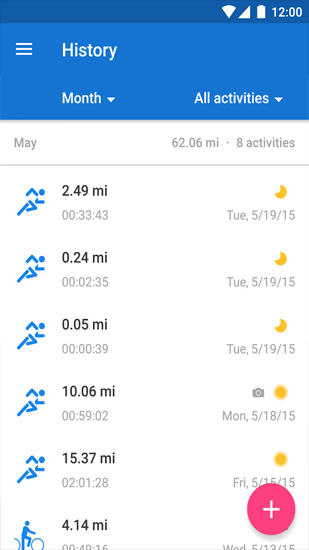 Baixar grátis Runtastic: Running and Fitness para Android. Programas para celulares e tablets.