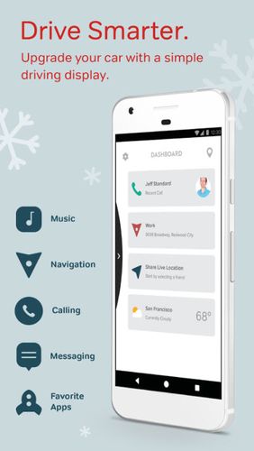 Safe driving app: Drivemode を無料でアンドロイドにダウンロード。携帯電話やタブレット用のプログラム。