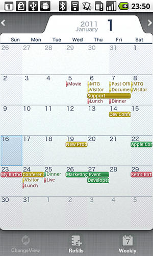 Baixar grátis Schedule St para Android. Programas para celulares e tablets.