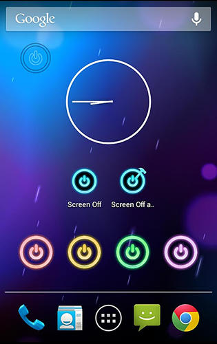 Baixar grátis Screen off and lock para Android. Programas para celulares e tablets.