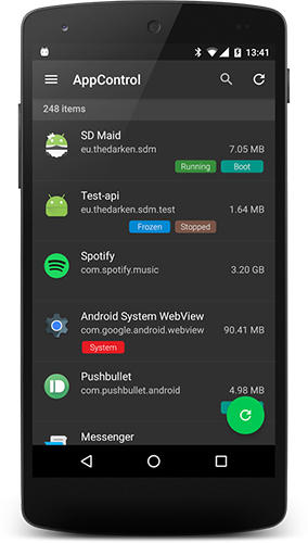 Aplicativo SD maid para Android, baixar grátis programas para celulares e tablets.