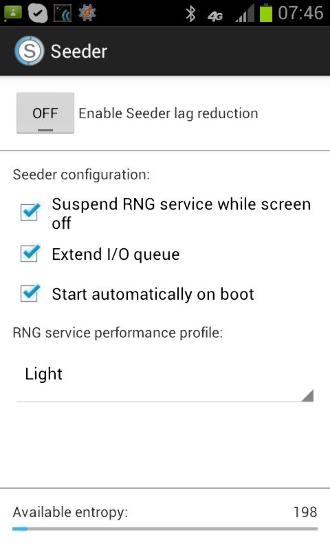 Seeder的Android应用，下载程序的手机和平板电脑是免费的。