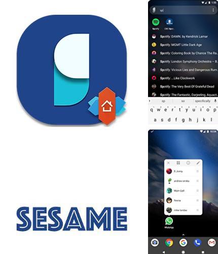 Besides Flip calendar + widget Android program you can download Sesame - Universal search and shortcuts for Android phone or tablet for free.