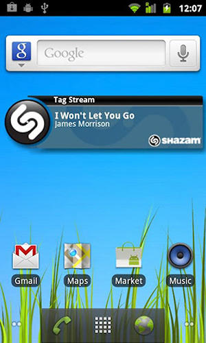 アンドロイド用のアプリShazam 。タブレットや携帯電話用のプログラムを無料でダウンロード。
