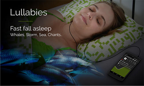 Les captures d'écran du programme Sleep as Android pour le portable ou la tablette Android.