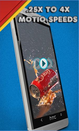 Slow motion video app for Android, download programs for phones and tablets for free.