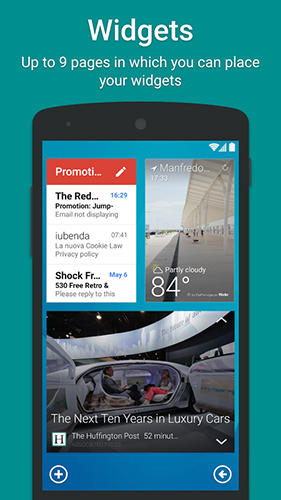 Aplicativo Smart Launcher 3 para Android, baixar grátis programas para celulares e tablets.
