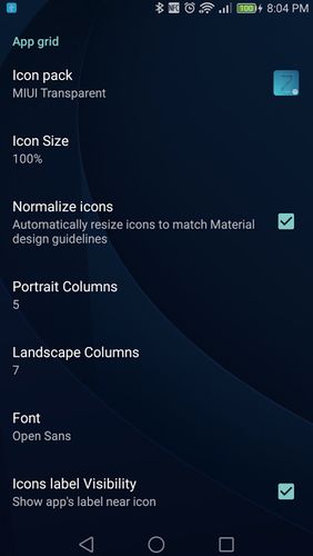 Screenshots des Programms Multitasking für Android-Smartphones oder Tablets.