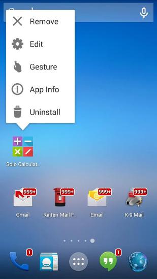 Solo Launcher app for Android, download programs for phones and tablets for free.