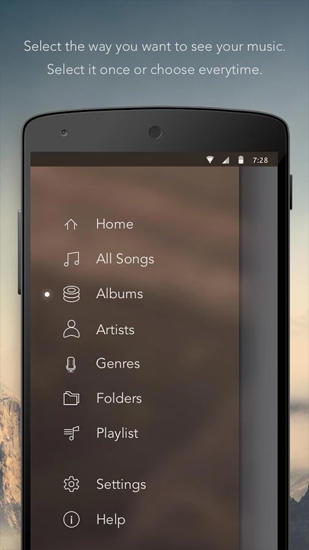 Baixar grátis Solo Music: Player Pro para Android. Programas para celulares e tablets.