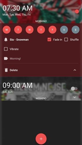 Laden Sie kostenlos SpotOn: Alarm clock for YouTube für Android Herunter. Programme für Smartphones und Tablets.