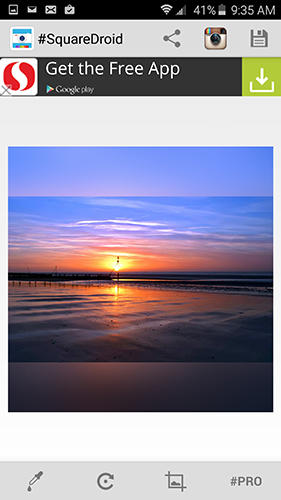 Screenshots des Programms Photo mate R3 für Android-Smartphones oder Tablets.