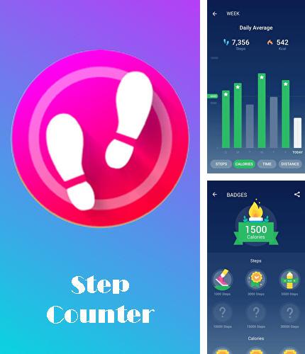 Descargar gratis Step counter - Pedometer free & Calorie counter para Android. Apps para teléfonos y tabletas.