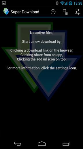 Baixar grátis Super Download para Android. Programas para celulares e tablets.