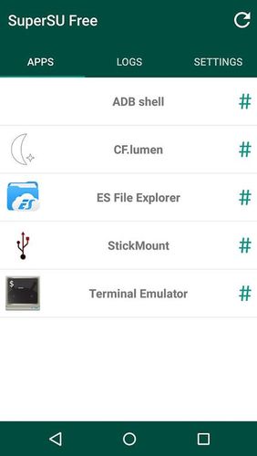 Aplicativo SuperSU para Android, baixar grátis programas para celulares e tablets.