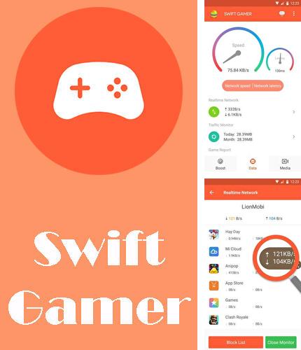 Крім програми Solid Explorer для Андроїд, можна безкоштовно скачати Swift gamer – Game boost, speed на Андроїд телефон або планшет.