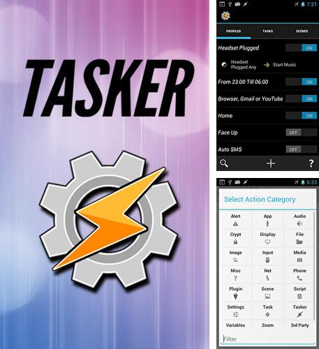 Besides AZ Screen recorder Android program you can download Tasker for Android phone or tablet for free.