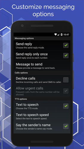 Aplicativo Text Drive: No Texting While Driving para Android, baixar grátis programas para celulares e tablets.