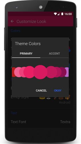 Télécharger gratuitement Textra SMS pour Android. Programmes sur les portables et les tablettes.