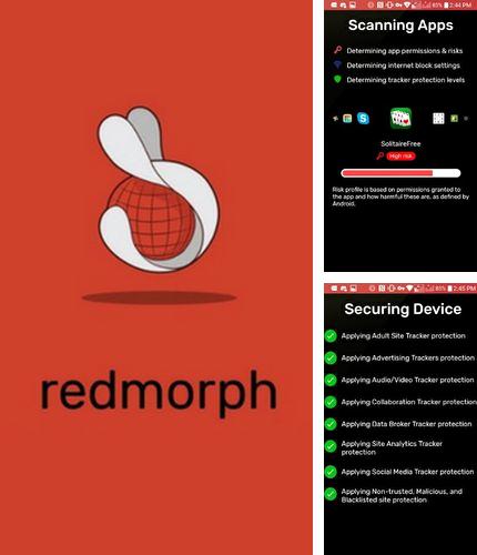 Neben dem Programm Facebook pages manager für Android kann kostenlos Redmorph - The ultimate security and privacy solution für Android-Smartphones oder Tablets heruntergeladen werden.