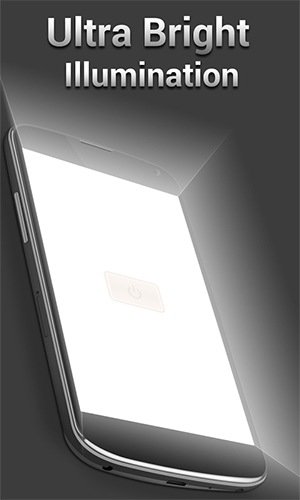 Capturas de pantalla del programa Tiny flashlight para teléfono o tableta Android.