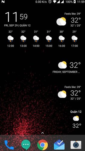 Baixar grátis Today weather - Forecast, radar & severe alert para Android. Programas para celulares e tablets.