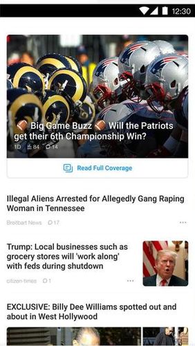 TopBuzz: Breaking news - Local, national & more app for Android, download programs for phones and tablets for free.