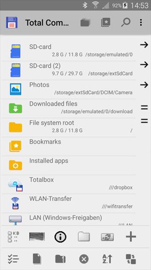 Laden Sie kostenlos Solid explorer file manager für Android Herunter. Programme für Smartphones und Tablets.