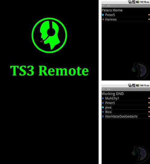 Besides LOCKit - App lock, photos vault, fingerprint lock Android program you can download TS3 Remote for Android phone or tablet for free.
