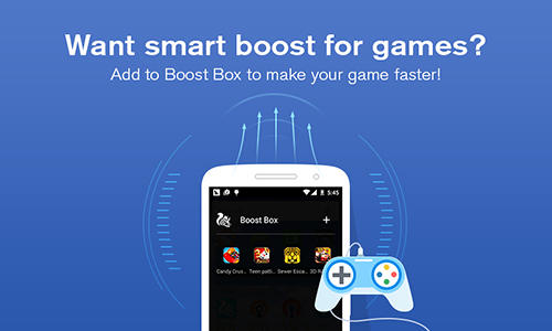 Screenshots des Programms Gaming mode - The ultimate game experience booster für Android-Smartphones oder Tablets.