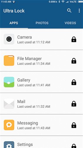 Télécharger gratuitement Ultra lock pour Android. Programmes sur les portables et les tablettes.